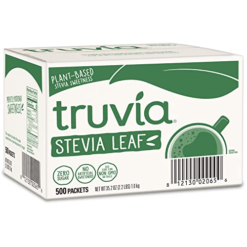 Truvia Natural Stevia Sweetener Packets, 35.25 Ounce, 500 Count