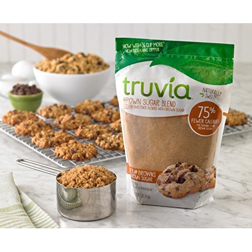 Truvia Brown Sugar Blend, Mix Of Natural Stevia Sweetener And Br