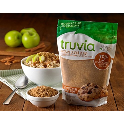Truvia Brown Sugar Blend, Mix Of Natural Stevia Sweetener And Br