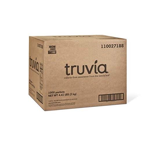 Truvia Natural Stevia Sweetener Packets, Net Wt. 70.5 Oz, 1000