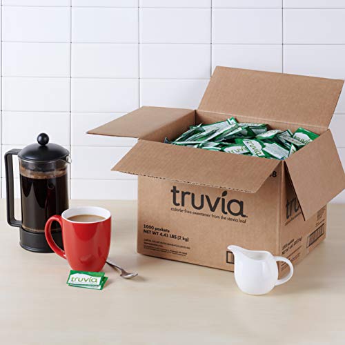 Truvia Natural Stevia Sweetener Packets, Net Wt. 70.5 Oz, 1000