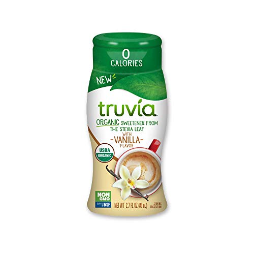 Truvia Organic Zero Calorie Liquid Stevia Sweetener, 2.7 Oz Bott