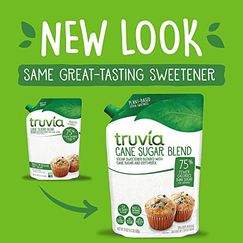 Truvia Sweetener Baking Blend, Now Called Cane Sugar Blend 2 P