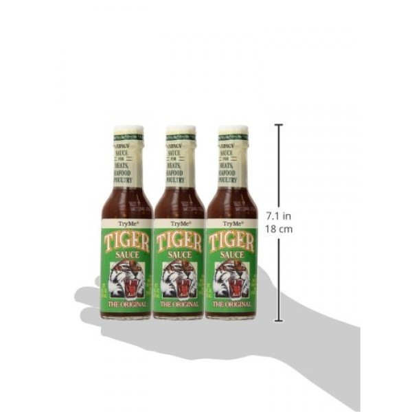 Try Me Sauces Tiger Sauce, Original, 5 Fluid Ounce (Pack