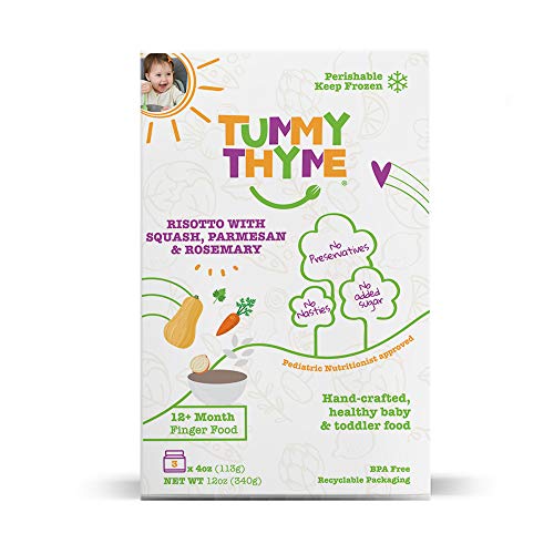 Tummy Thyme Risotto With Squash, Rosemary &Amp; Parmesan, 4Oz Portio