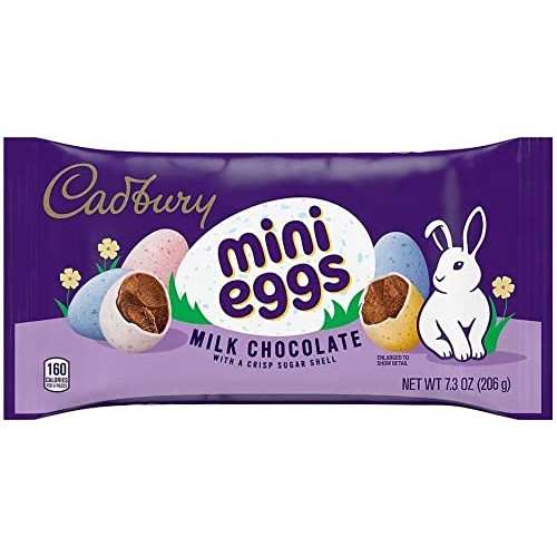 Cadbury Mini Eggs Milk Chocolate Easter Candy 7 oz 2 pack pcs