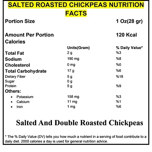 Turcolia Salted Chickpea | Salted Garbanzo beans| Roasted Chickp...