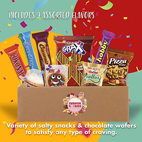 Turkish Goodies Different Country Snack Box - Care Package For C...