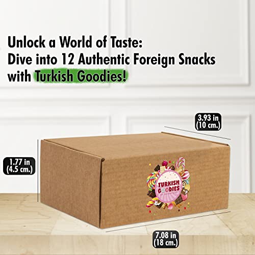 Turkish Goodies International Snacks Variety Box - Bite Size Sna...