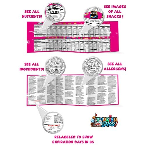 Family Size International Snack Box | Premium Turkish Gourmet Sn...