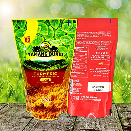 Yamang Bukids Turmeric 10-in-1 Herbal Tea 400g
