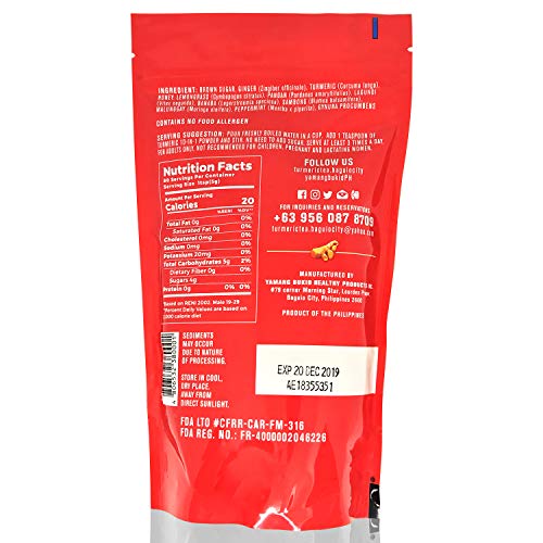 Yamang Bukids Turmeric 10-in-1 Herbal Tea 400g