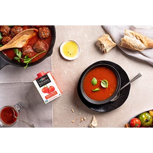 Tuscanini Italian Tomato Sauce, Premium Italian Passata, 17.6Oz