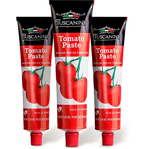 Tuscanini Premium Double Concentrated Tomato Paste Tube, 7.5oz ...