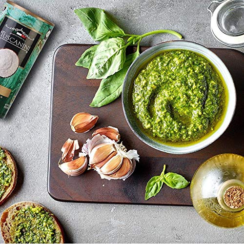 Tuscanini Premium Italian Fine Sea Salt, 16Oz Tube, Mediterenian