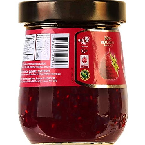 Tuscanini Premium Italian Raspberry Preserves, 11.64 Oz Jar, Spr