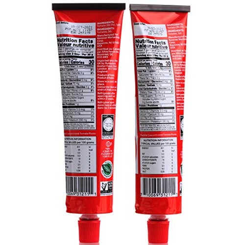 Tuscanini Tomato Paste Tube, 7.5Oz 2 Pack Made With Premium It
