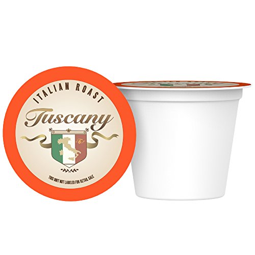 Tuscany Italian Roast Coffee, Dark Roast, Keurig Single Serve Cu