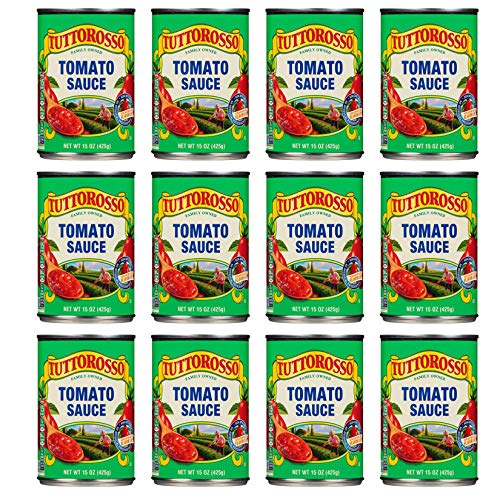 Tuttorosso | Canned Tomato Sauce | 15Oz Can Pack Of 12