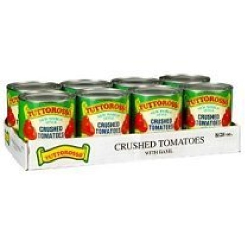 Tuttorosso Crushed Tomatoes W/ Basil - 8/28 Oz.