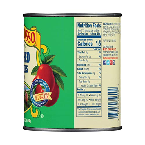 Tuttorosso Crushed Tomatoes With Basil, Gluten Free And Vegetari