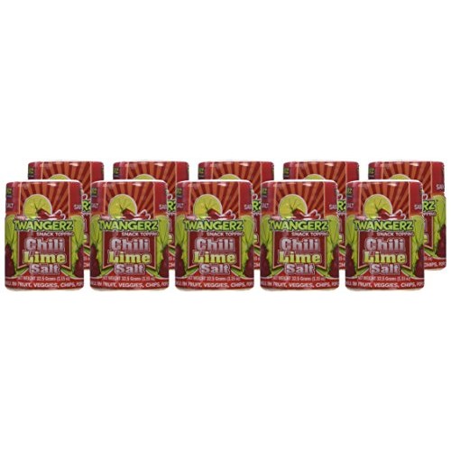 Twang 10 Pack Chili-Lime 1.15Oz Salt Shakers