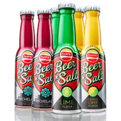 Twang Flavored Beer Salt, Citrus Dressed Beer Pack, Mini Bottles