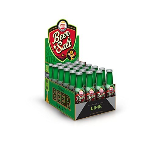 Twang Flavored Beer Salt, Lime, 1.4 Ounce Bottles, 24 Count