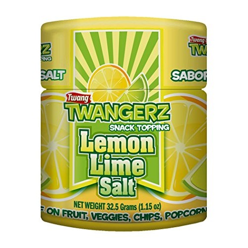 Twangerz Flavored Salt Snack Topping, Lemon-Lime, 1.15 Ounce Sha