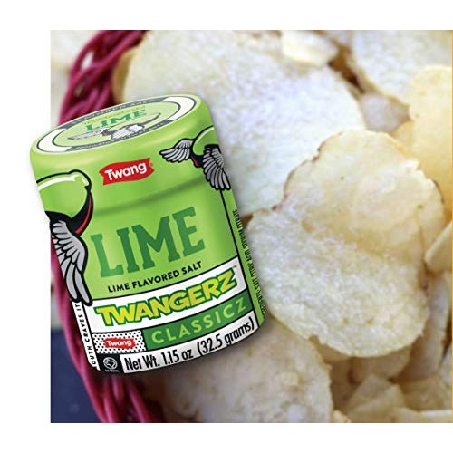 Twangerz Snack Topping, Lime, 1.15 Ounce Shaker Pack Of 20