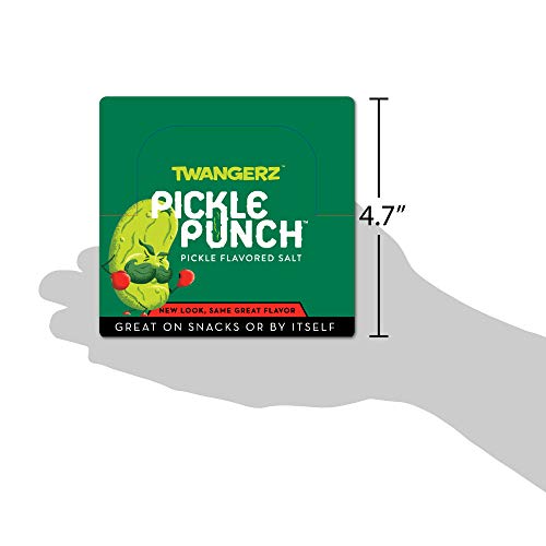 Twangerz Snack Topping, Pickle, 1 Gram Packets Pack Of 200