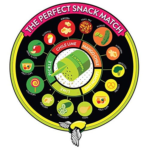 Twangerz Snack Topping, Pickle, 1 Gram Packets Pack Of 200