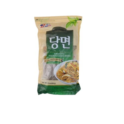 Hanasia Korean Sweet Potato Glass Noodles, Japchae Vermicelli Pa