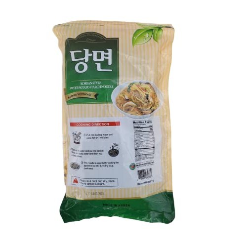 Hanasia Korean Sweet Potato Glass Noodles, Japchae Vermicelli Pa