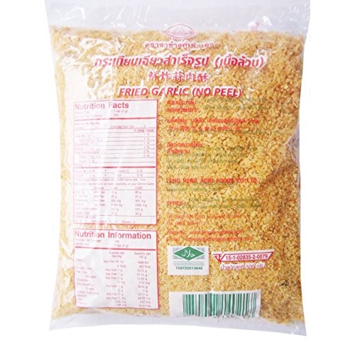 Twin Tusk Heng Crispy Fried Garlic, 500G/1.1Lb No Peel