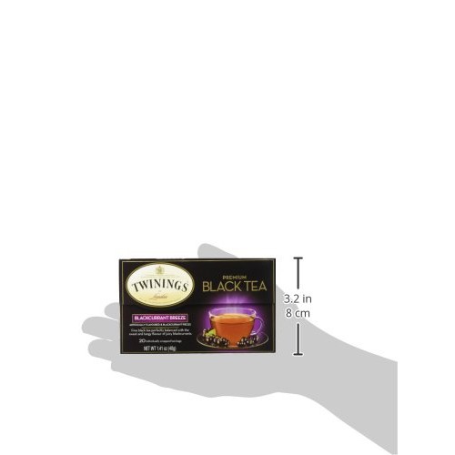 Twinings Of London Premium Black Tea Blackcurrant Breeze, 20 Cou