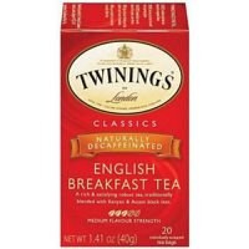 Twinings Decaf English Breakfast Tea 3X20 Bag