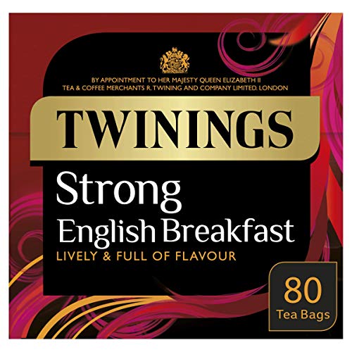 Twinings 1706 Strong Breakfast , Strong &Amp; Traditional Uk, 80 Tea