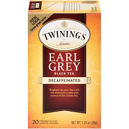 Twinings Decaffeinated Earl Grey Individually Wrapped Black Tea