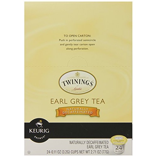 Twinings Earl Grey Decaf Tea Keurig K-Cups, 24 Count