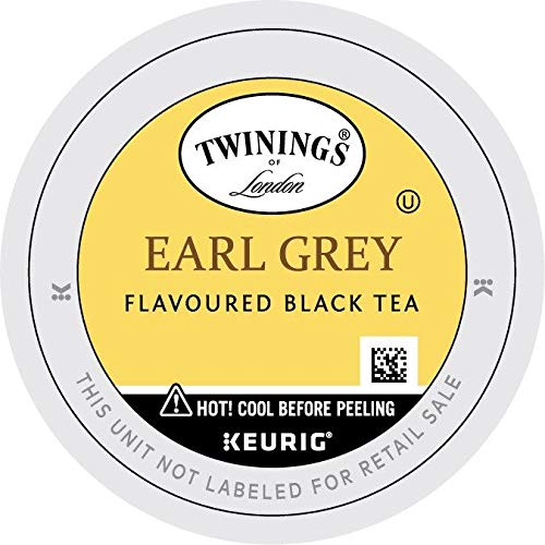 Twinings Earl Grey Tea Keurig K-Cup Pods 48 Count