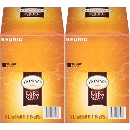 Twinings Earl Grey Tea Keurig K-Cup Pods 48 Count