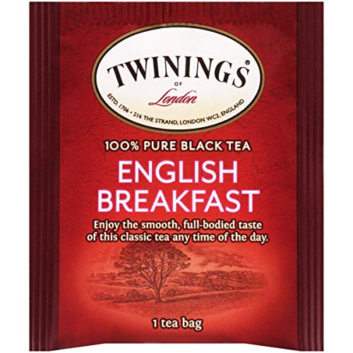 Twinings English Breakfast Black Tea, 100 Individually Wrapped T...