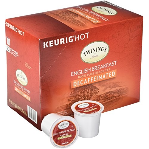 Twinings English Breakfast Decaf Tea K-Cups 96Ct