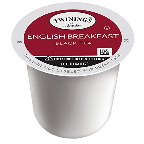 Twinings English Breakfast Tea K-Cup Pods for Keurig, Caffeinate...