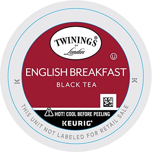 Twinings English Breakfast Tea K-Cup Pods for Keurig, Caffeinate...