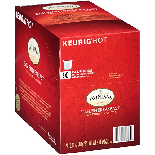 Twinings English Breakfast Tea Keurig K-Cups, 48 Count