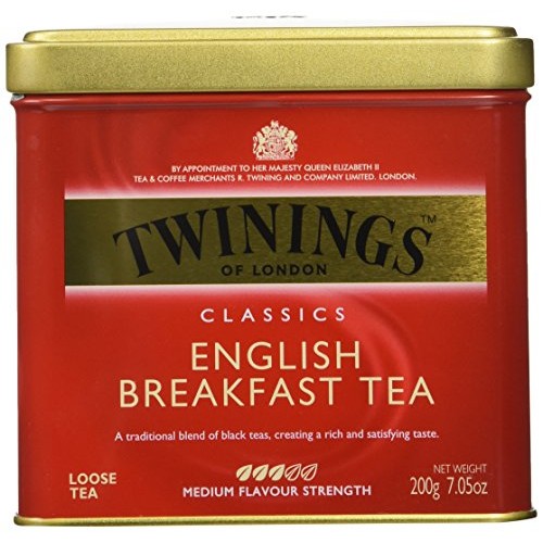 Twinings English Breakfast Tea, Loose Tea, 7.05 Oz Tins