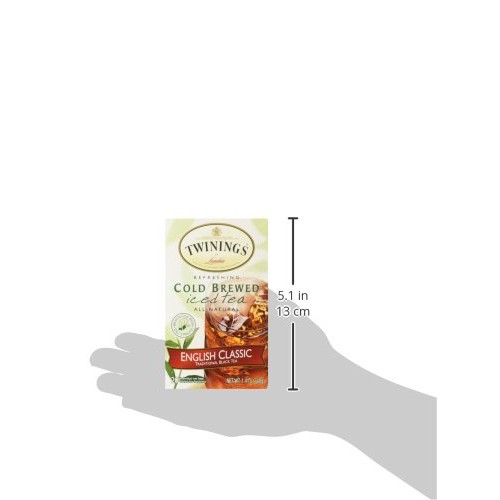 Twinings English Classic Cold Brewed Tea Bags, 20 Ct