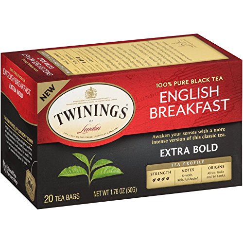 Twinings Extra Bold English Breakfast Individually Wrapped Tea B...